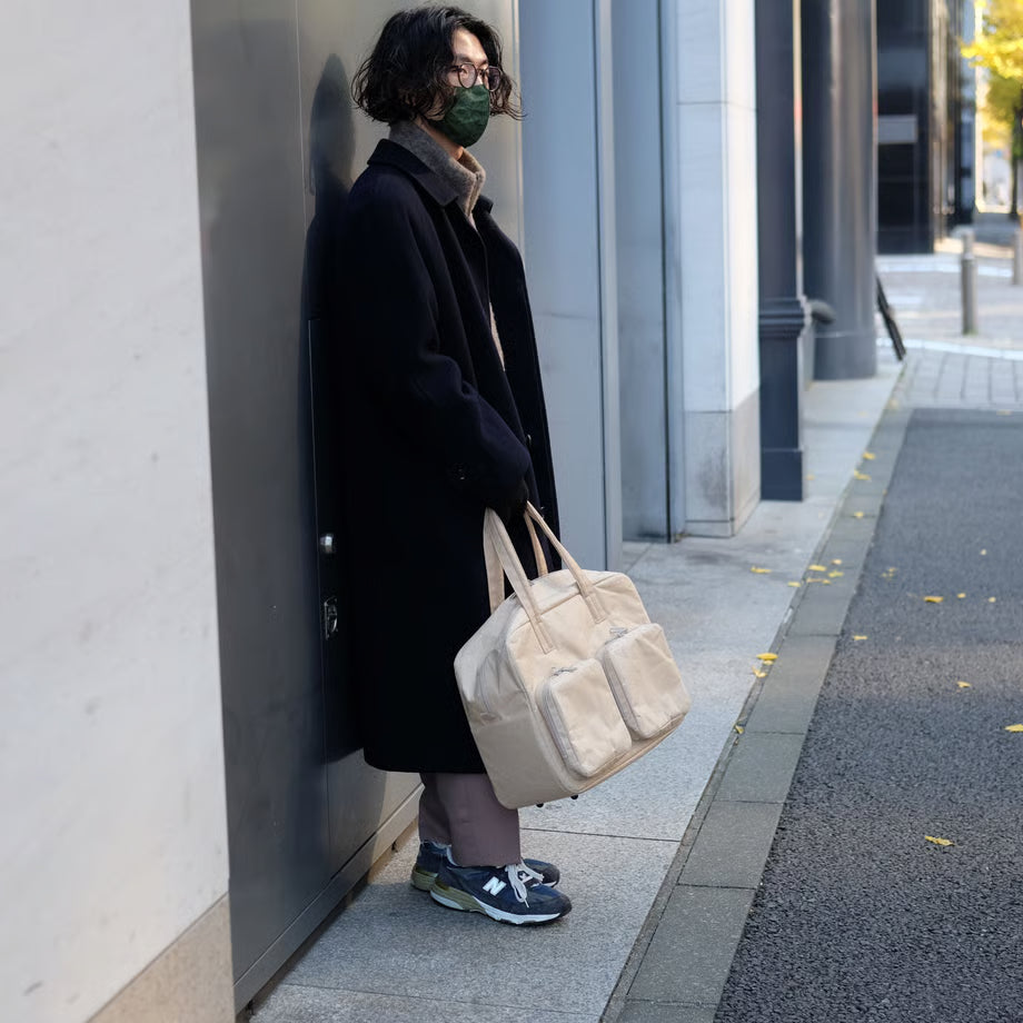 SIWA: Washi Paper Overnight Bag – Brown