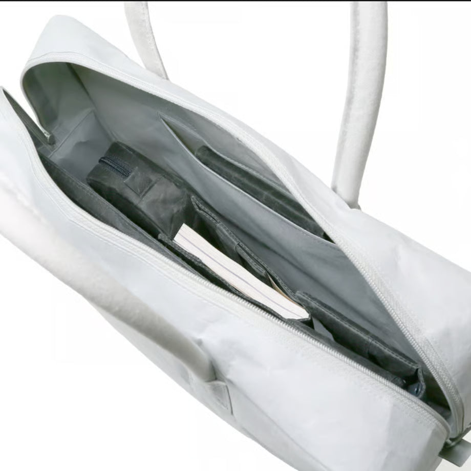 SIWA: mina perhonen Washi Briefcase M – Life Puzzle Gray