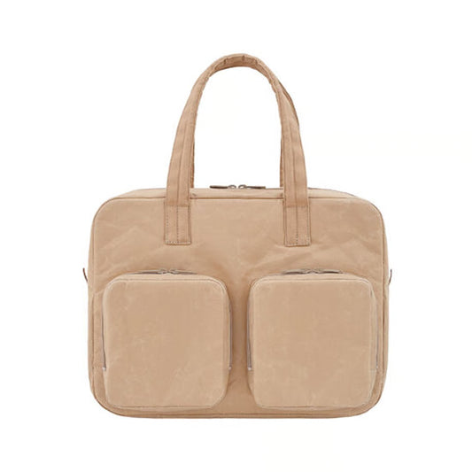 SIWA: Washi Paper Overnight Bag – Brown