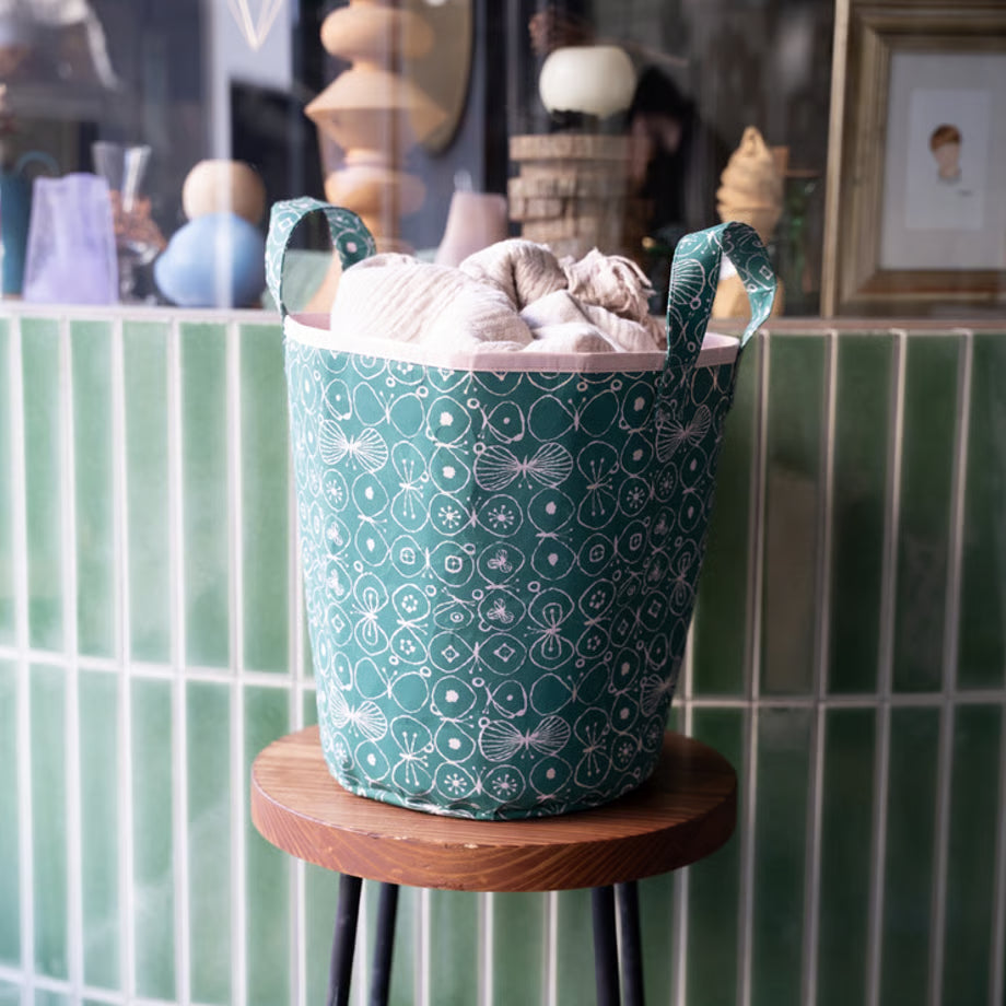 SIWA: mina perhonen Washi Paper Laundry Basket S – Party Pink