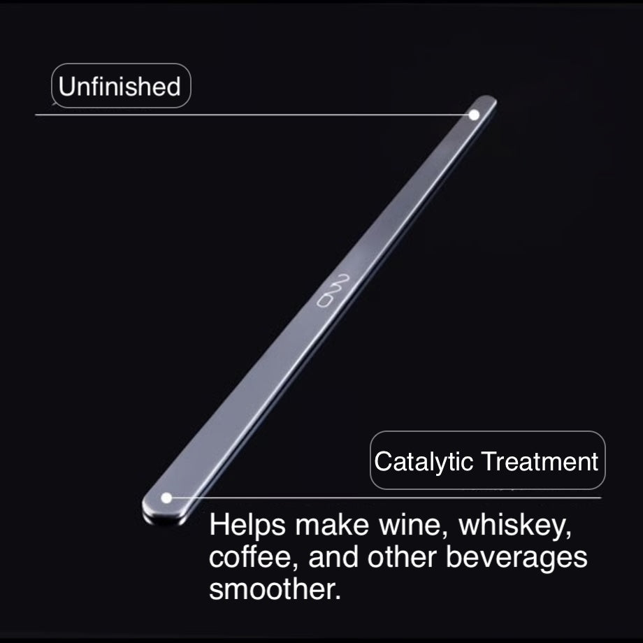 VANTECH: “Magic Stirrer,” 220mm Stainless Steel Stirrer (Mirror Finish)