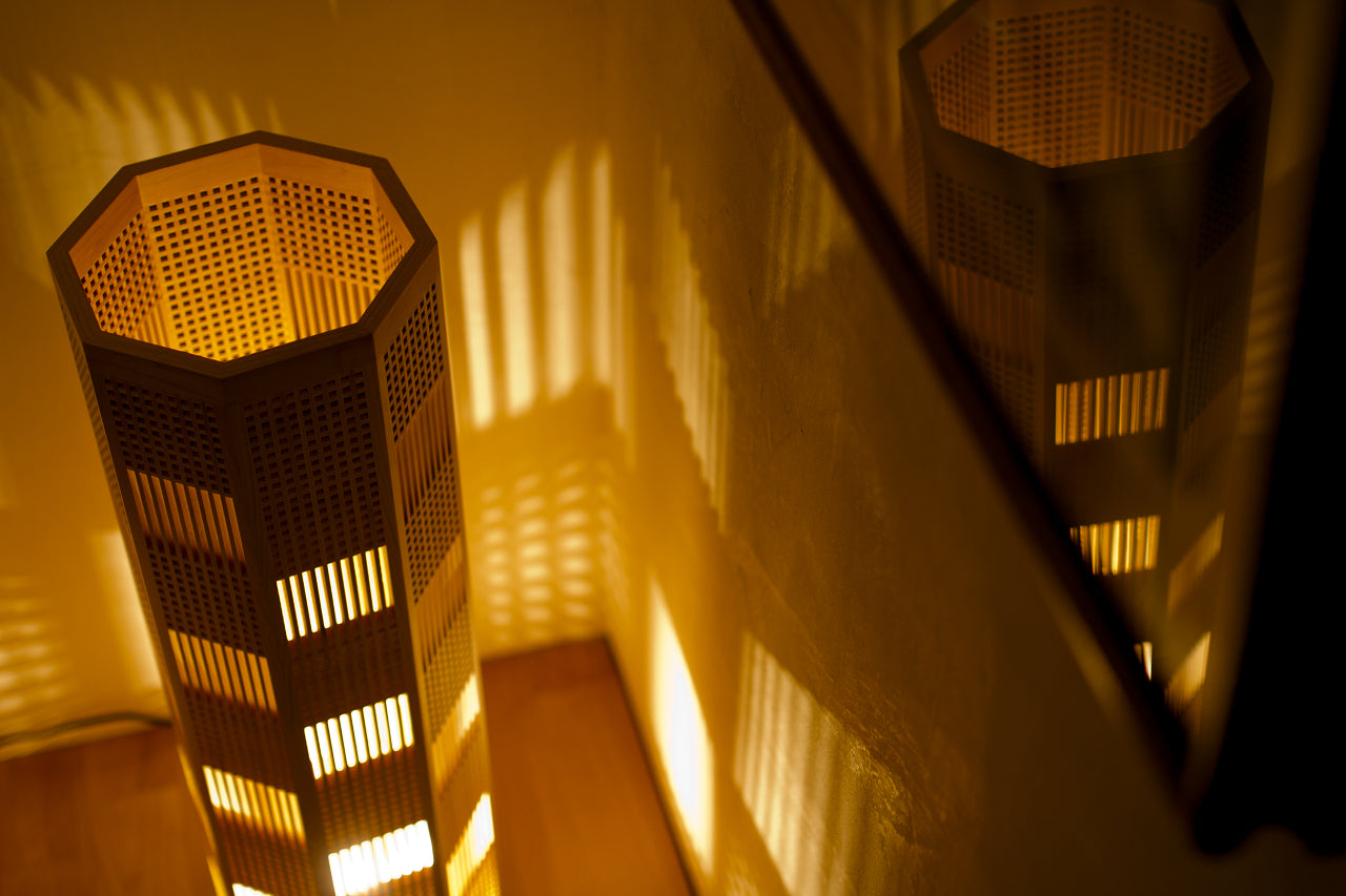 Kinoakari: Floor Lamp – Ichimatsu ICH-70