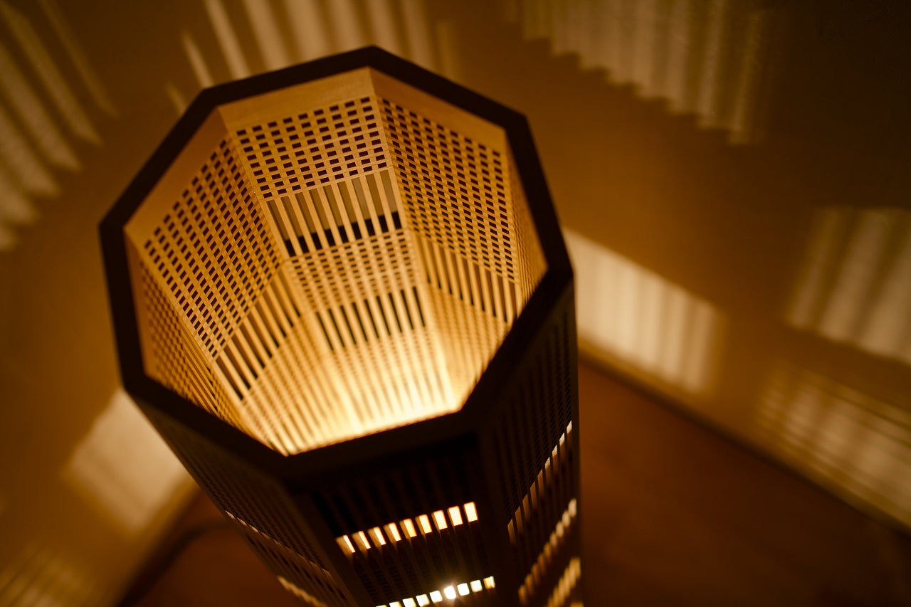 Kinoakari: Floor Lamp – Ichimatsu ICH-70