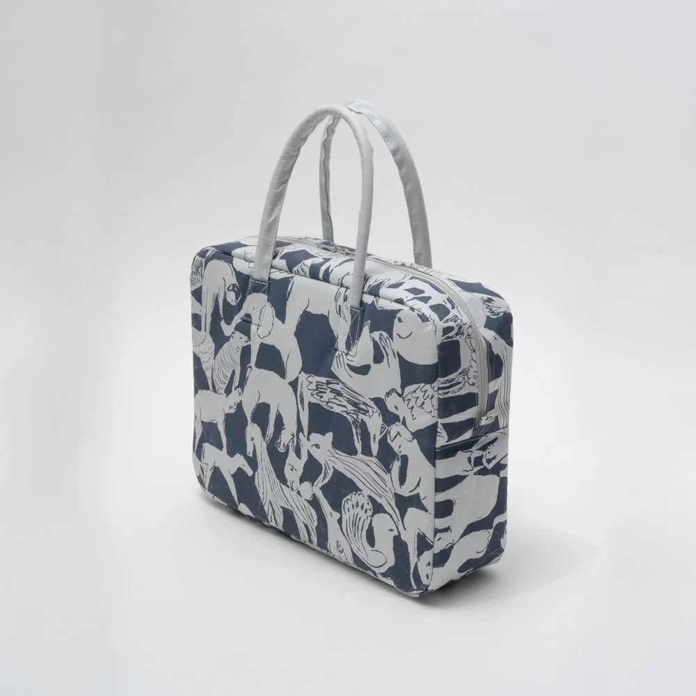 SIWA: mina perhonen Washi Briefcase M – Party Pink