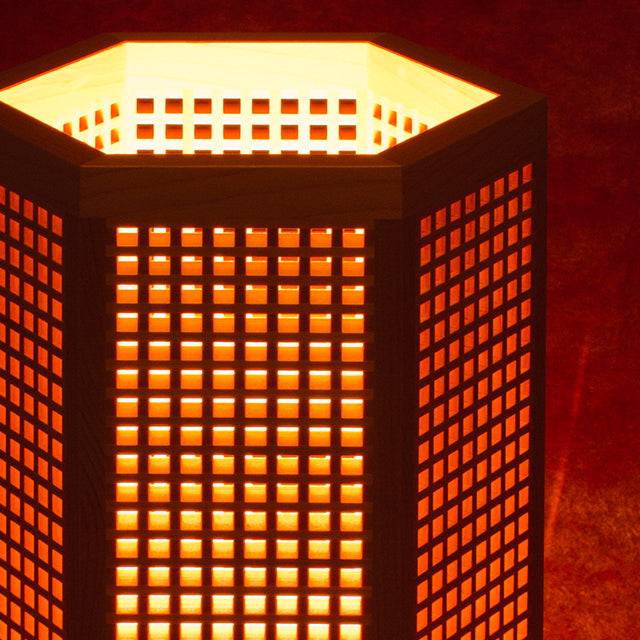 Kinoakari: Desk Lamp - Lantern Small LAN-36