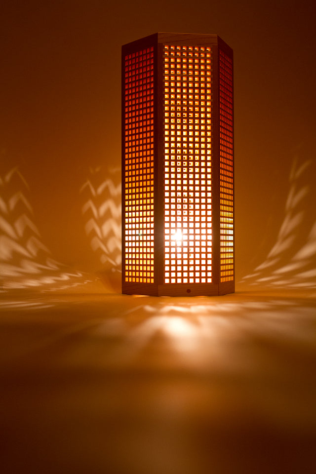 Kinoakari: Desk Lamp - Lantern Small LAN-36