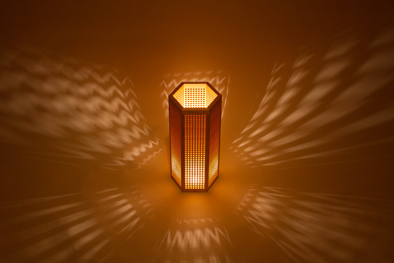 Kinoakari: Desk Lamp - Lantern Small LAN-36