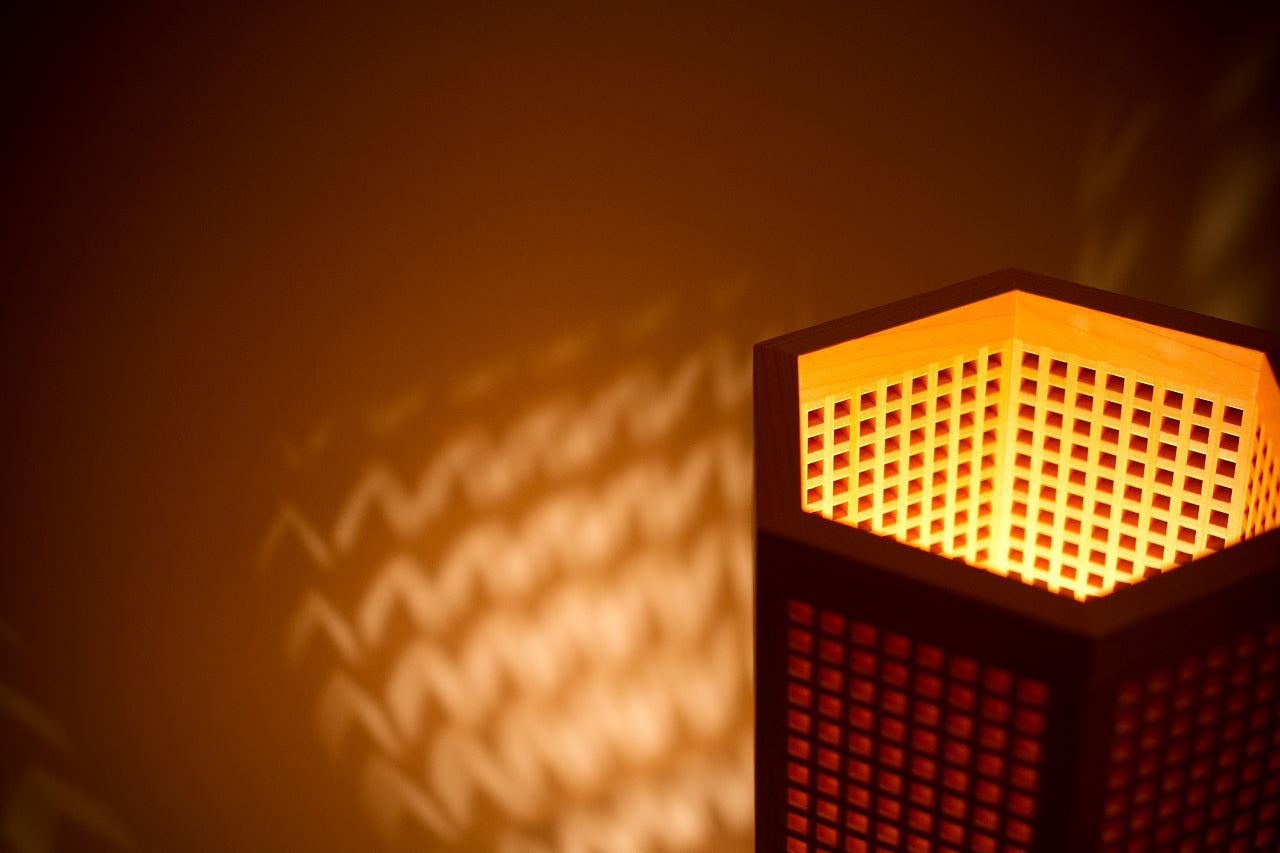 Kinoakari: Desk Lamp - Lantern Small LAN-36