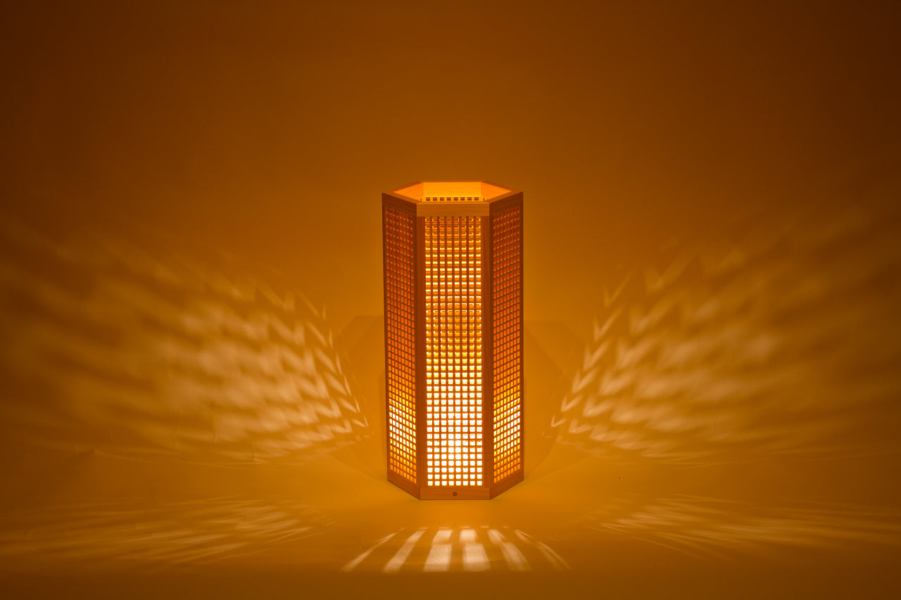 Kinoakari: Desk Lamp - Lantern Small LAN-36