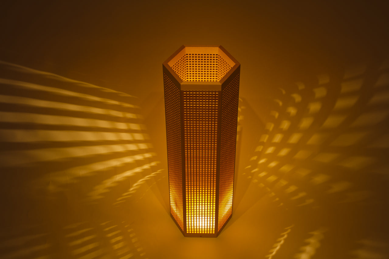 Kinoakari: Floor Lamp – Lantern Medium LAN-60