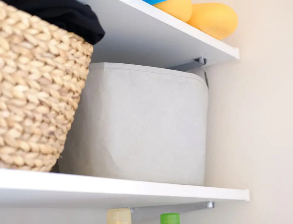 SIWA: Washi Paper Laundry Basket M – Brown