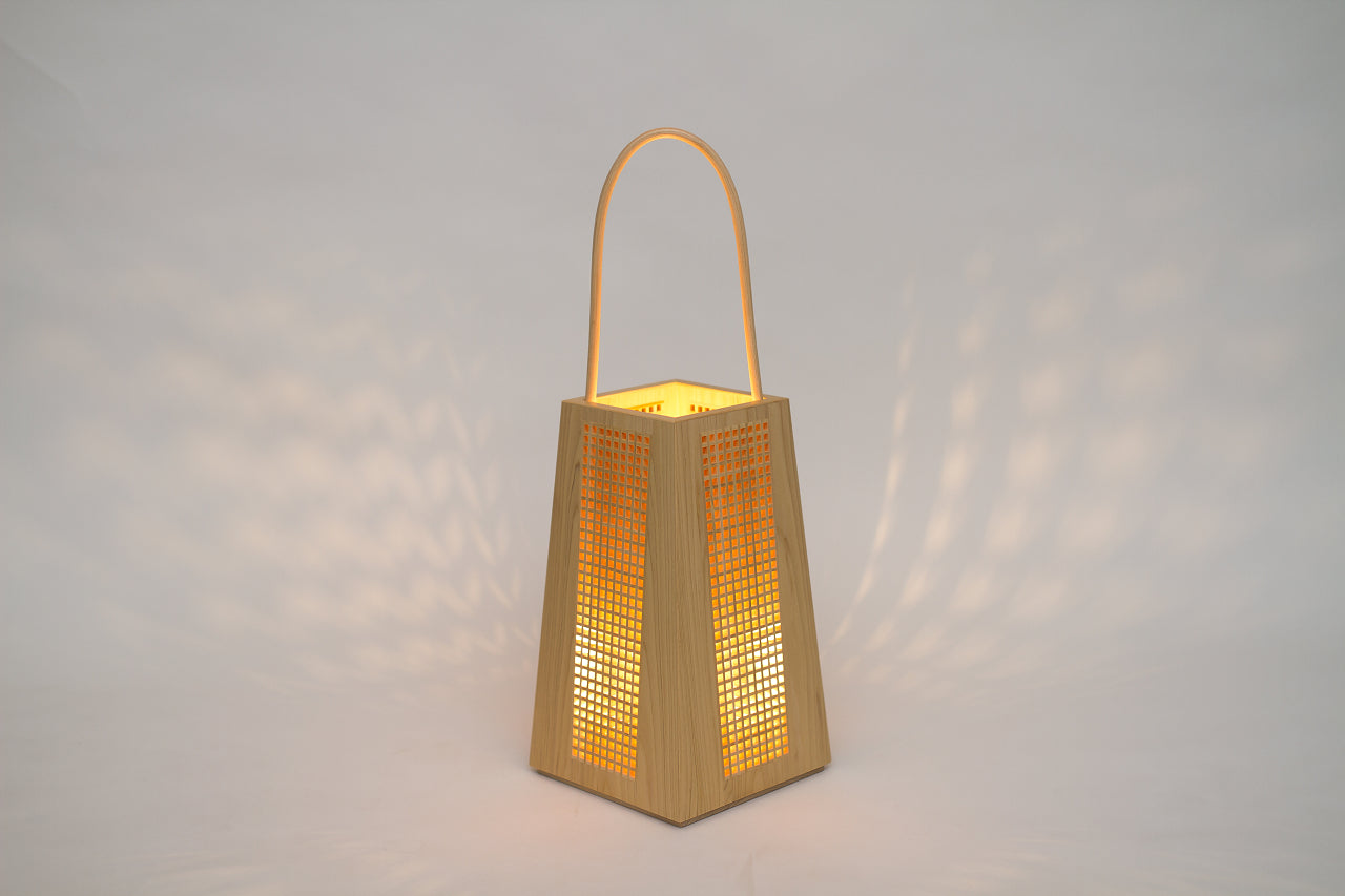 Kinoakari: Desk Lamp - Miyakoji Andon Lantern MIY-1