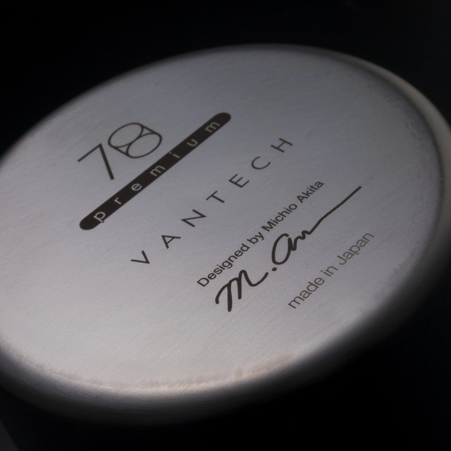 VANTECH: 78mm Premium Stainless Steel Tumbler (Hairline Finish)