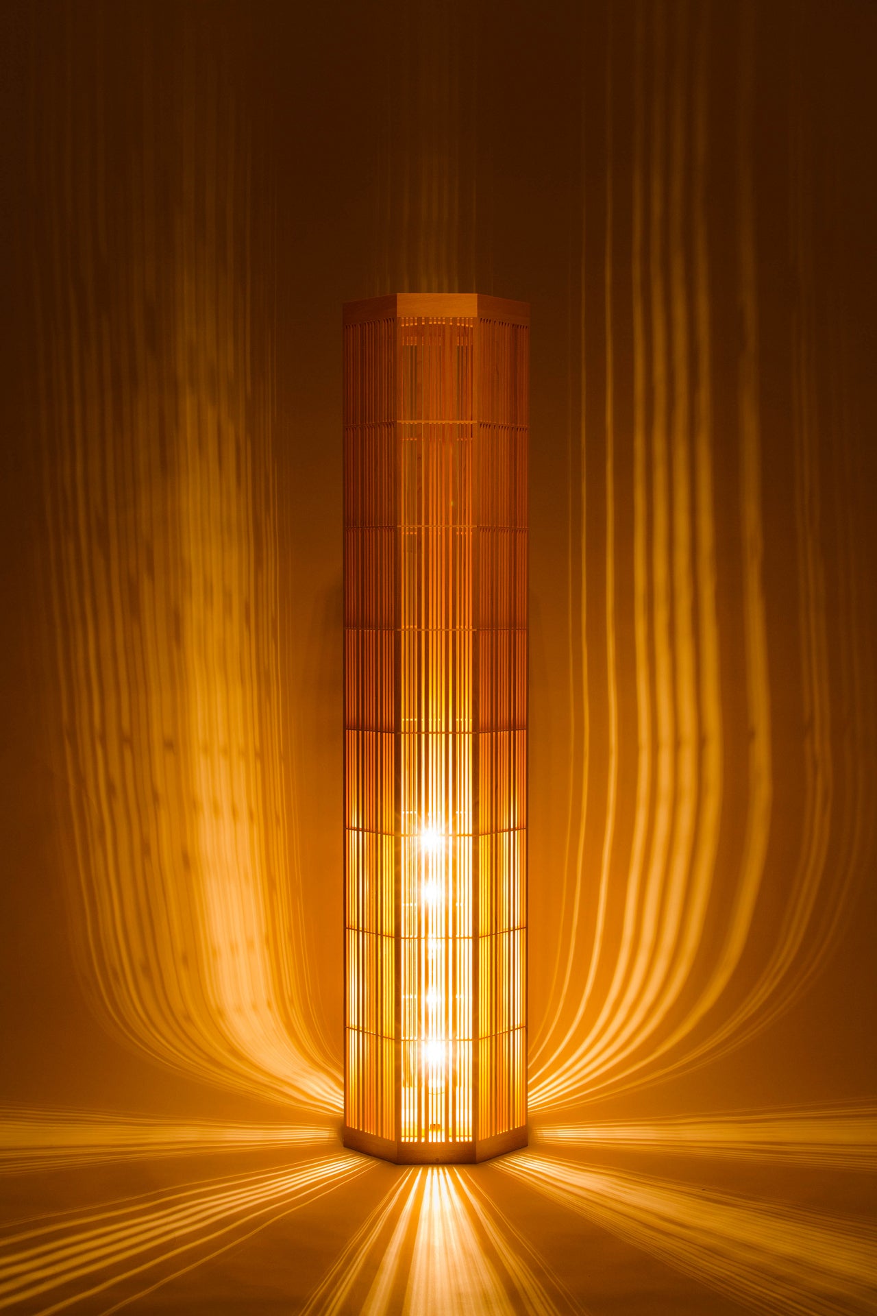 Kinoakari: Floor Lamp - Waterfall Large TAK-120