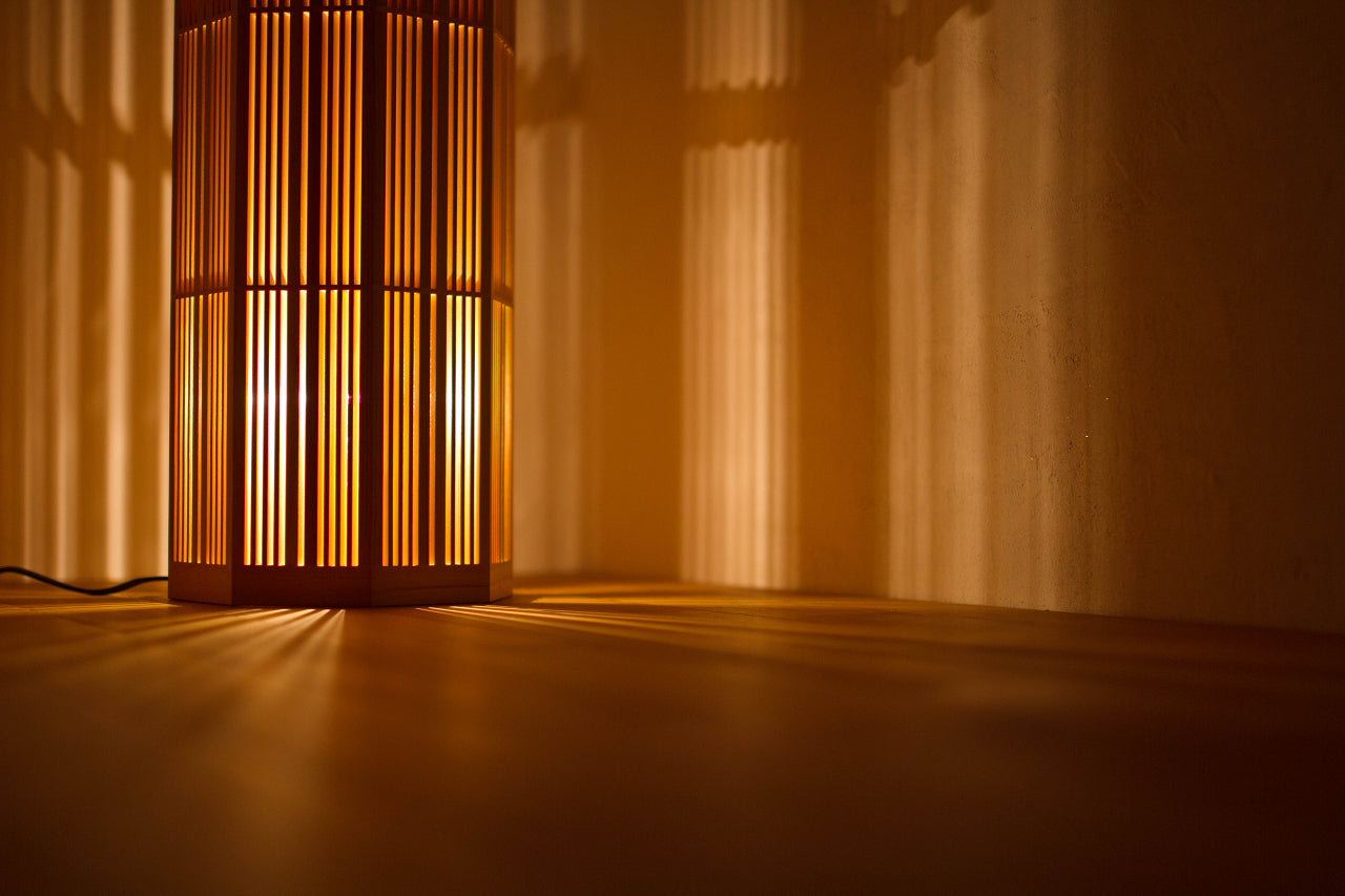 Kinoakari: Floor Lamp - Waterfall Small TAK-62
