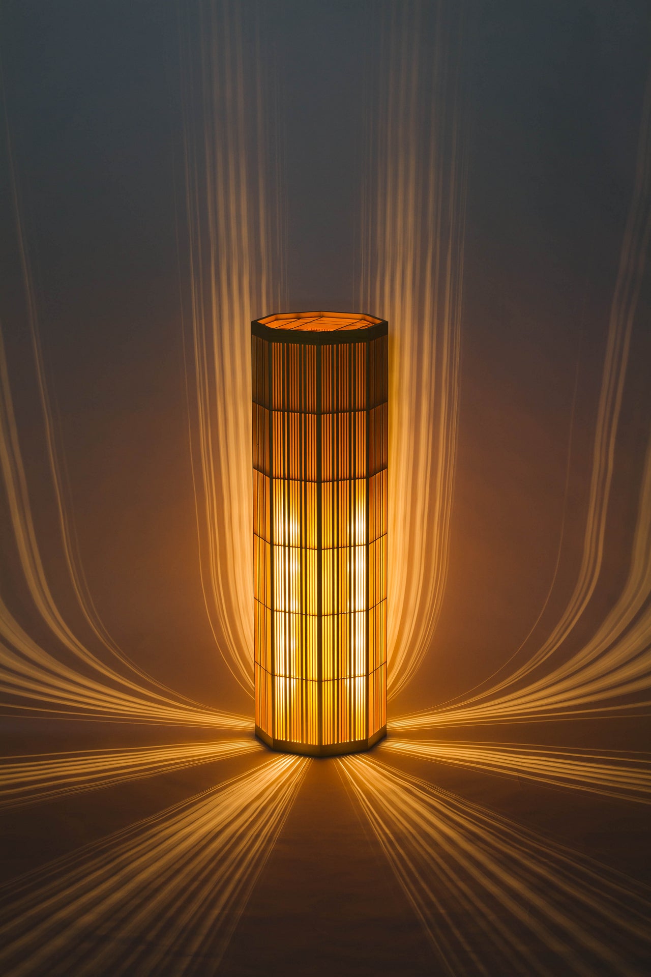 Kinoakari: Floor Lamp - Waterfall Medium TAK-90
