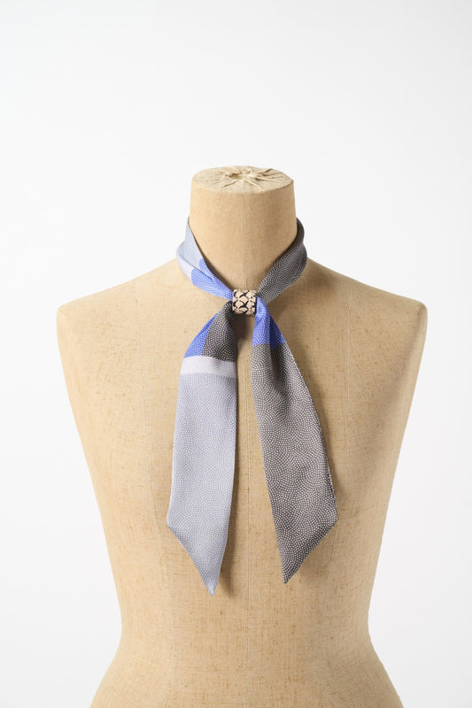 Tomita Sen Kogei: SARAKICHI – Komon Scarf (Sharkskin)