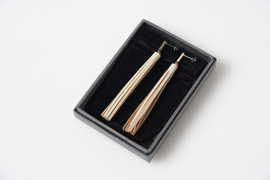 Tomita Sen Kogei: TAKE Bamboo Earrings / Clip-On Earrings