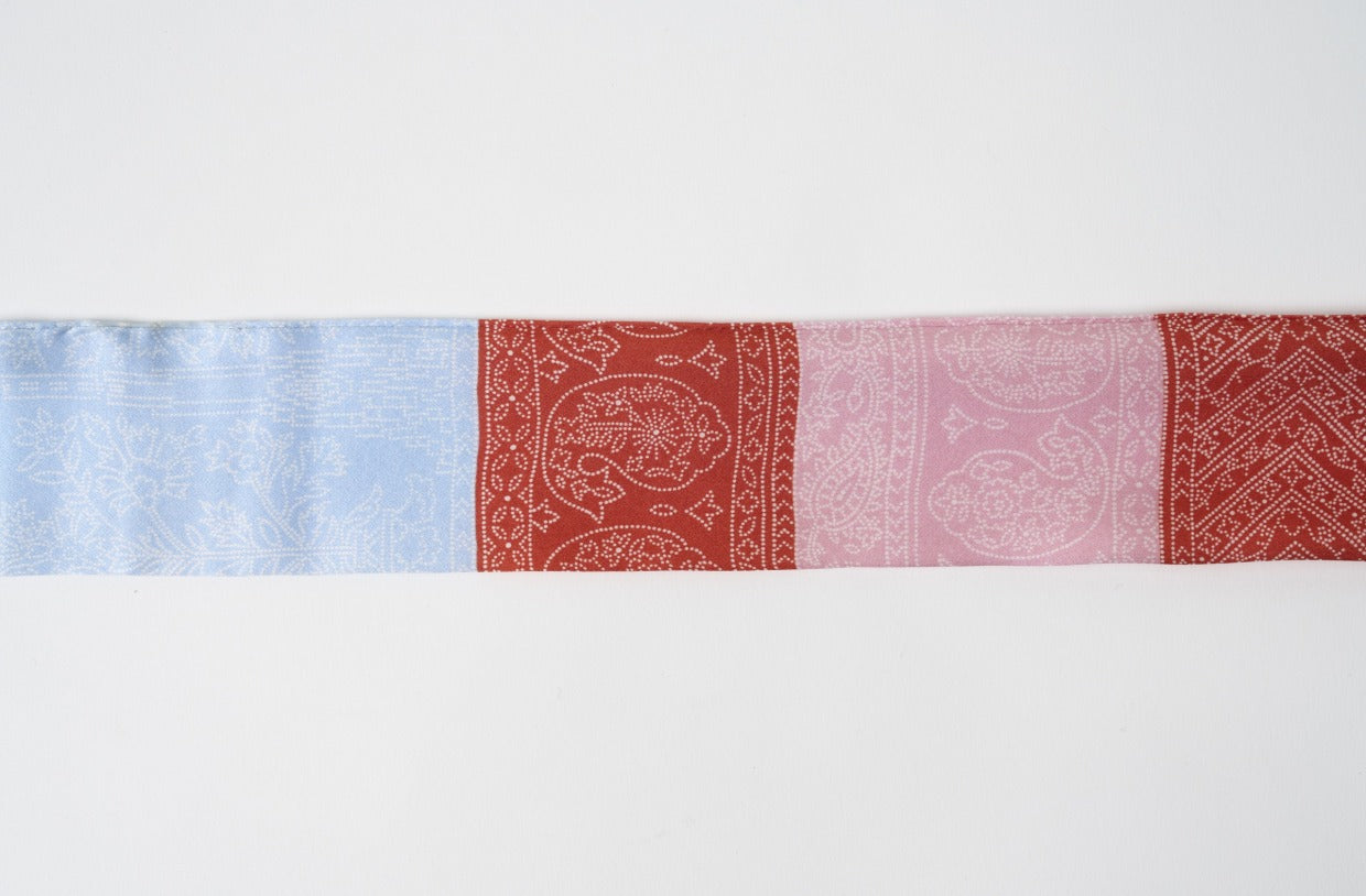 Tomita Sen Kogei: SARAKICHI – Komon Scarf (Sarasa)