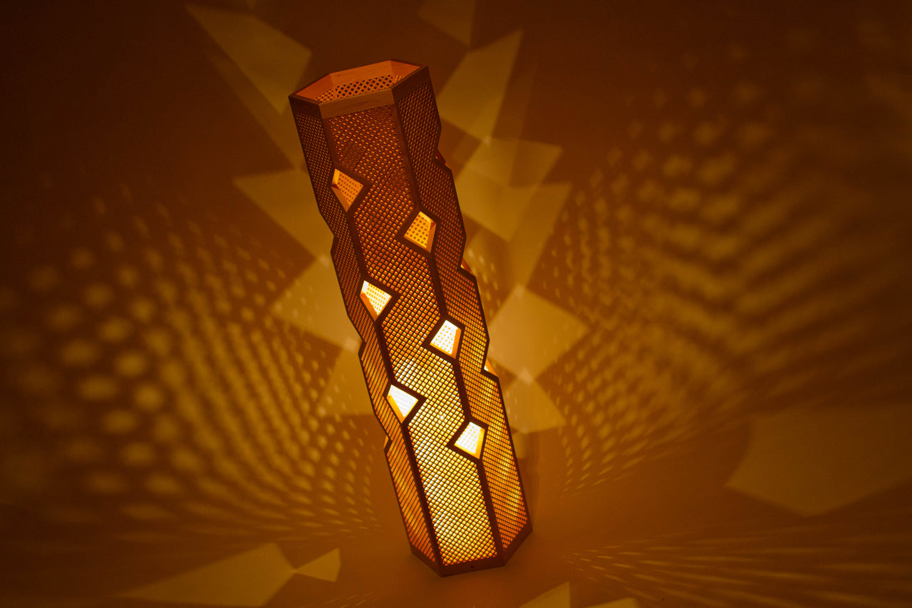 Kinoakari: Floor Lamp - Wave WEV-91